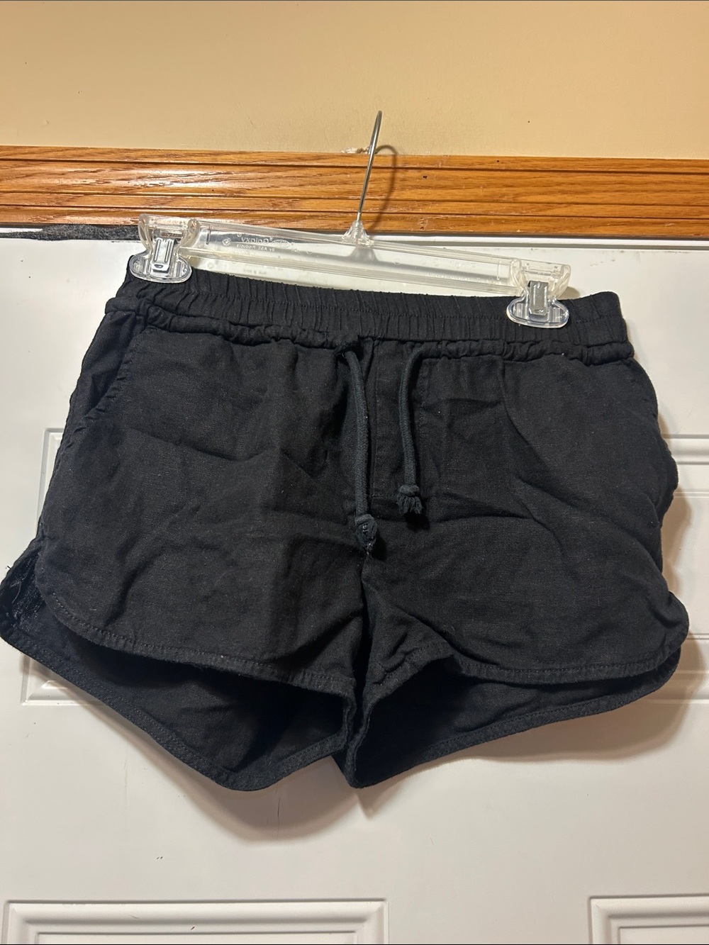 Women’s Black Drawstring Shorts S